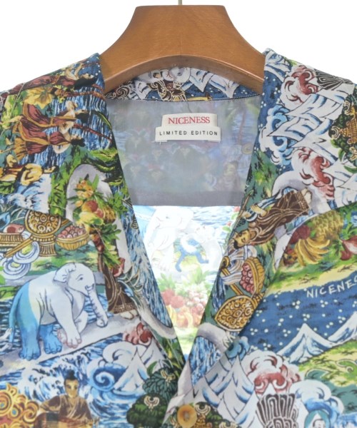 NICENESS（ナイスネス）カジュアルシャツ 青 サイズ:L メンズ/2200648339045