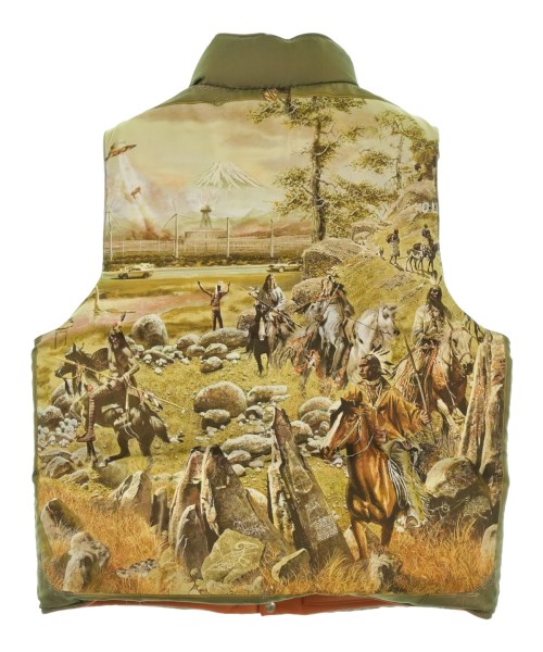 NICENESS（ナイスネス）ダウンジャケット/ダウンベスト オレンジ サイズ:L メンズ/2200664716028