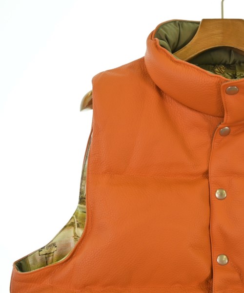 NICENESS（ナイスネス）ダウンジャケット/ダウンベスト オレンジ サイズ:L メンズ/2200664716028