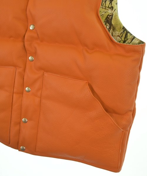 NICENESS（ナイスネス）ダウンジャケット/ダウンベスト オレンジ サイズ:L メンズ/2200664716028