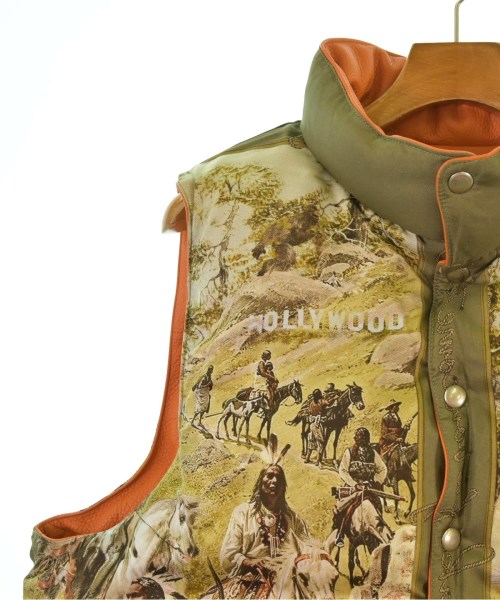 NICENESS（ナイスネス）ダウンジャケット/ダウンベスト オレンジ サイズ:L メンズ/2200664716028