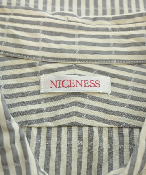 NICENESS（ナイスネス）カジュアルシャツ グレー サイズ:L メンズ/2200667715066