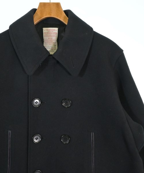 NICENESS（ナイスネス）ピーコート 黒 サイズ:M メンズ/2200660617015