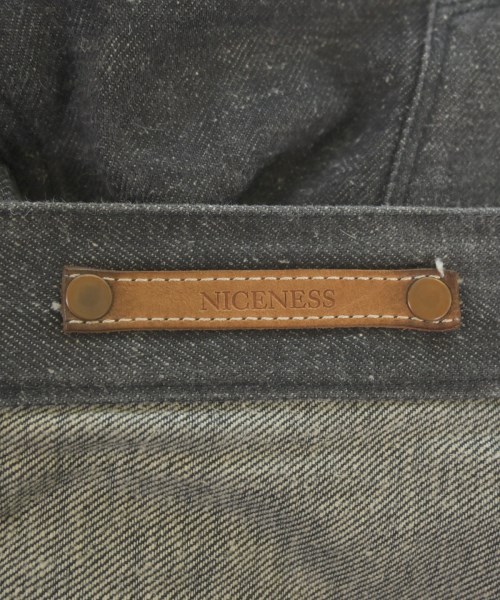 NICENESS（ナイスネス）デニムパンツ 黒 サイズ:L メンズ/2200664861056