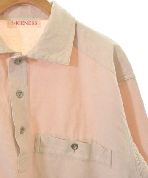 NICENESS（ナイスネス）カジュアルシャツ ピンク サイズ:M メンズ/2200731733026