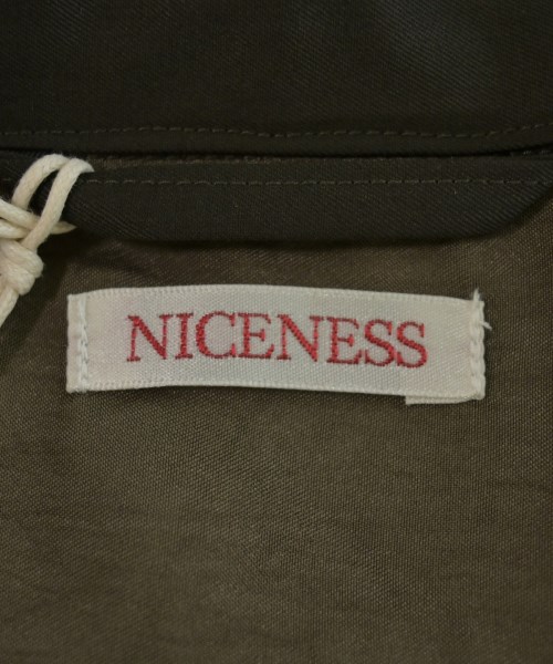 NICENESS（ナイスネス）カジュアルシャツ カーキ サイズ:L メンズ/2200728258013