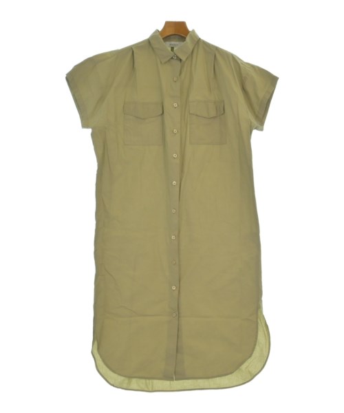 Melan Cleuge(メランクルージュ)シャツワンピース カーキ サイズ:F/2200620706087