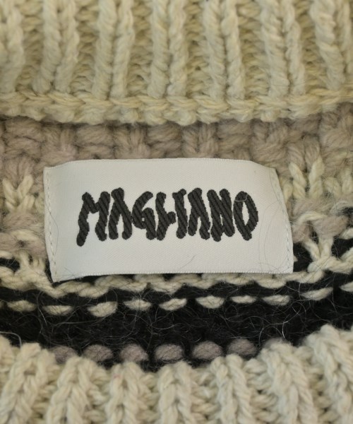 MAGLIANO（マリアーノ）ニット・セーター ベージュ サイズ:L メンズ/2200655488101
