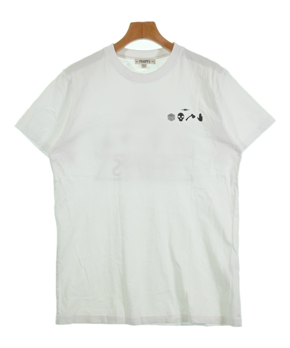 PHIPPS（フィップス）Tシャツ・カットソー 白 サイズ:M メンズ