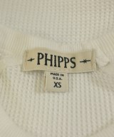PHIPPS（フィップス）Tシャツ・カットソー 白 サイズ:XS メンズ/2200612604032