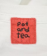 pot and tea（ポットアンドティー）Tシャツ・カットソー 白 サイズ:M レディース/2200713969184