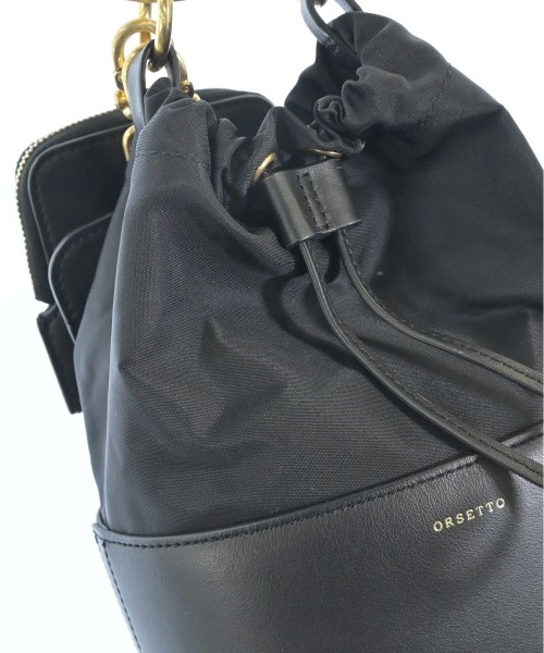 ORSETTO（オルセット）ハンドバッグ 黒 サイズ:- レディース/2200648233411
