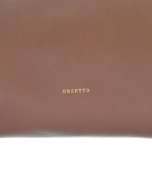 ORSETTO（オルセット）クラッチバッグ 茶 サイズ:- レディース/2200720968217