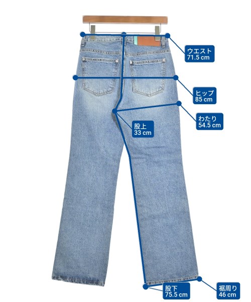 InstantFunk（インスタントファンク）デニムパンツ 青 サイズ:2(M位) レディース/2200660957036