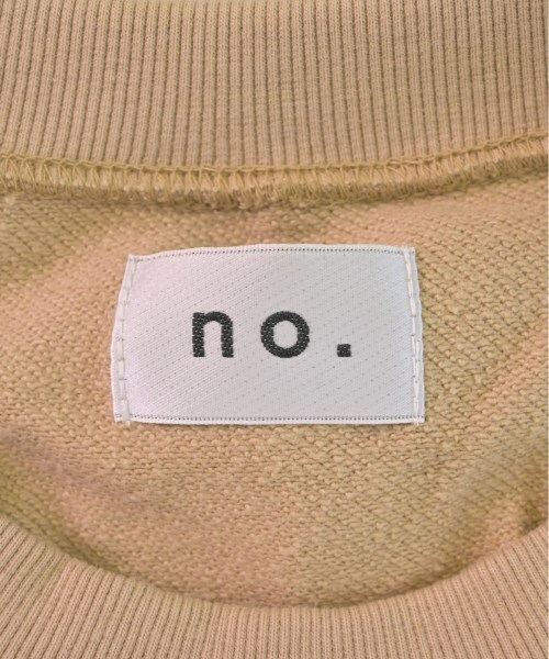 NO.（ナンバー）スウェット ベージュ サイズ:1(S位) メンズ/2200453573061