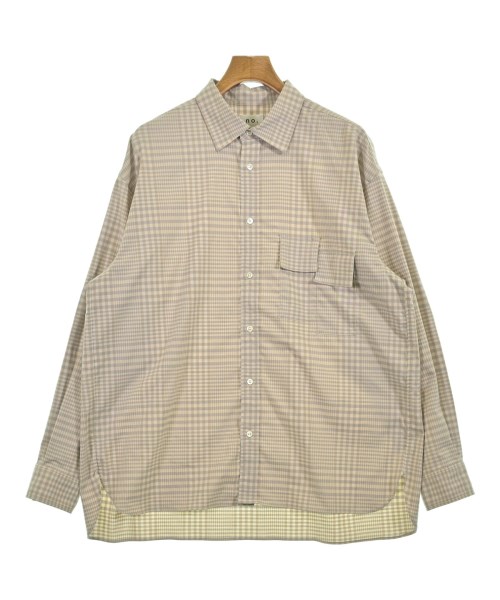 NO.(ナンバー)カジュアルシャツ ベージュ サイズ:2(M位)/2200660622026