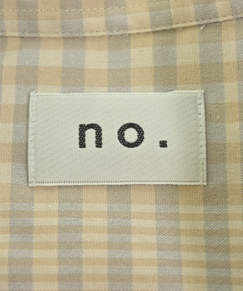 NO.（ナンバー）カジュアルシャツ ベージュ サイズ:2(M位) メンズ/2200660622026