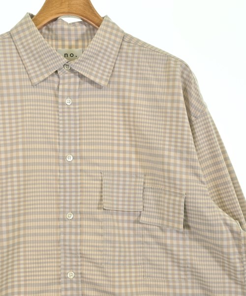 NO.（ナンバー）カジュアルシャツ ベージュ サイズ:2(M位) メンズ/2200660622026