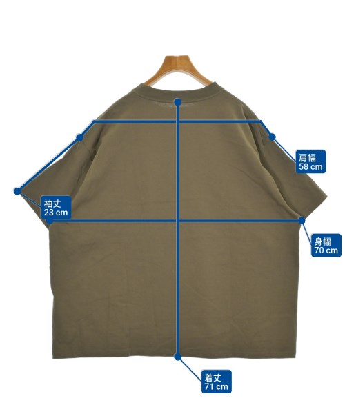 RANDY（ランディー）Tシャツ・カットソー カーキ サイズ:2(M位) メンズ/2200626395063