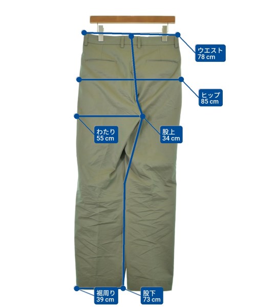 RANDY（ランディー）スラックス カーキ サイズ:2(M位) メンズ/2200633323011