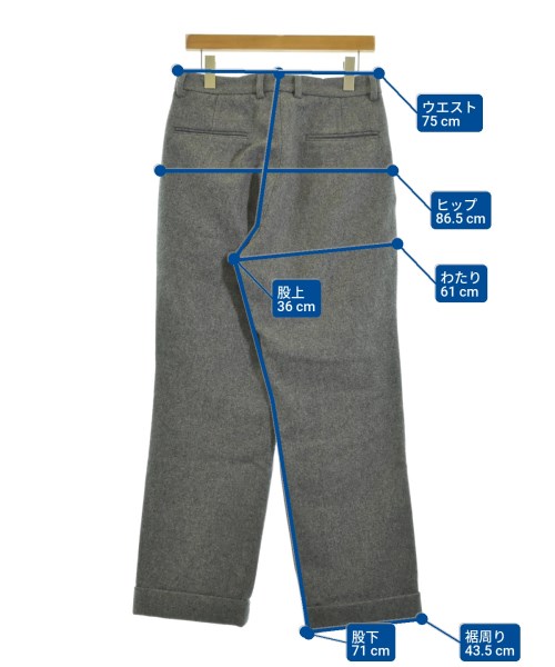 RANDY（ランディー）スラックス グレー サイズ:2(M位) メンズ/2200649216031