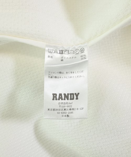 RANDY（ランディー）カジュアルシャツ 白 サイズ:2(M位) メンズ/2200731064052