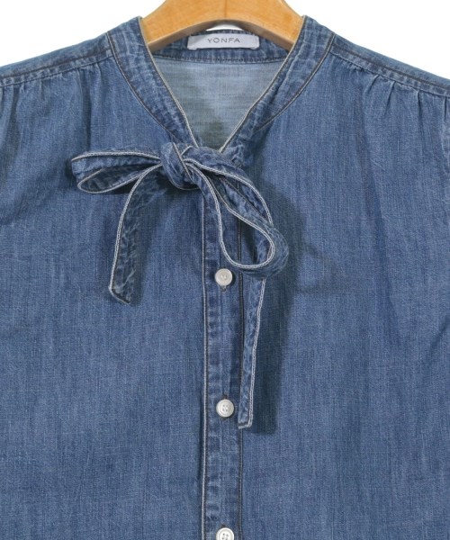 YONFA（ヨンファ）カジュアルシャツ 青 サイズ:-(M位) レディース/2200614067071