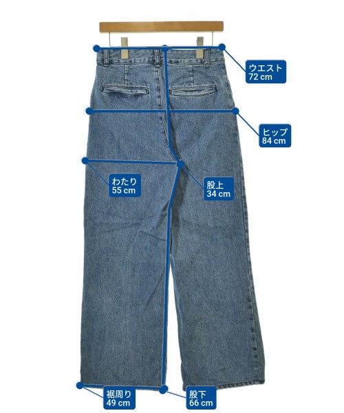 YONFA（ヨンファ）デニムパンツ 青 サイズ:M レディース/2200674233010