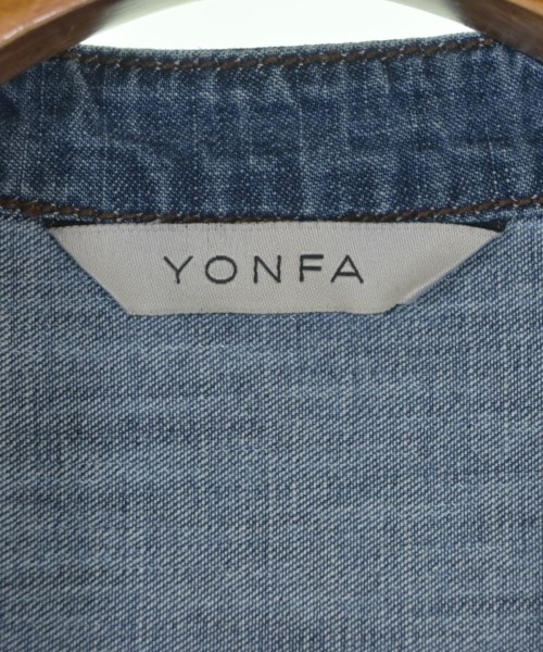 YONFA（ヨンファ）カジュアルシャツ 青 サイズ:-(L位) レディース/2200653568065