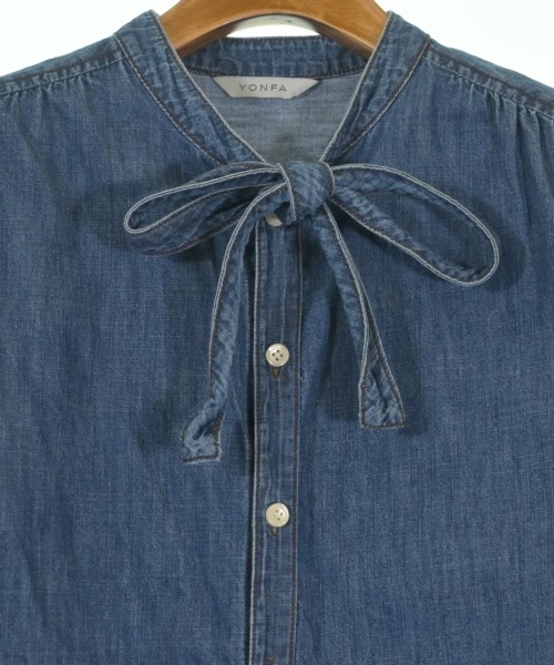 YONFA（ヨンファ）カジュアルシャツ 青 サイズ:-(L位) レディース/2200653568065