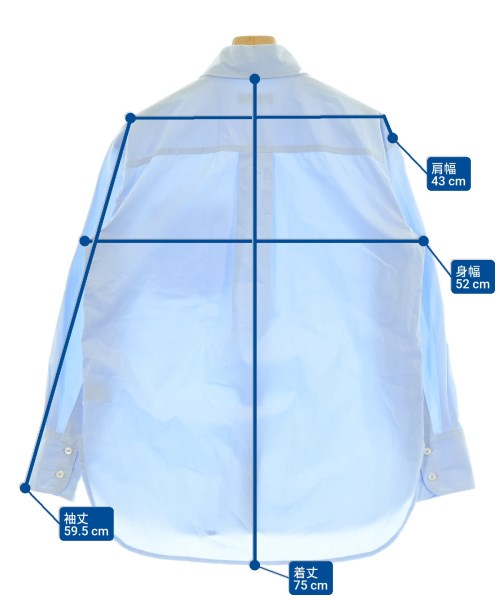 YONFA（ヨンファ）カジュアルシャツ 青 サイズ:F レディース/2200651408066