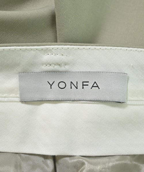 YONFA（ヨンファ）スラックス カーキ サイズ:XS レディース/2200639472034