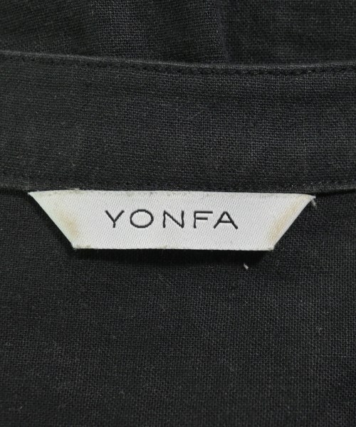 YONFA（ヨンファ）カジュアルシャツ 黒 サイズ:F レディース/2200662909187
