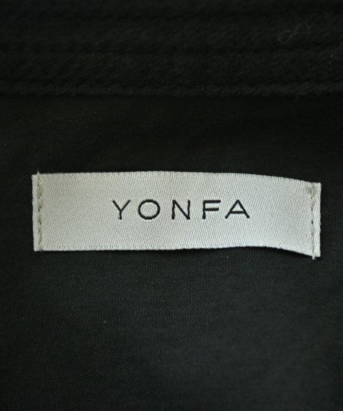 YONFA（ヨンファ）シャツワンピース 黒 サイズ:F レディース/2200722762059