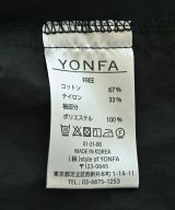 YONFA（ヨンファ）シャツワンピース 黒 サイズ:F レディース/2200722762059
