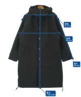 TOKYO DESIGN STUDIO New Balance（トウキョウデザインスタジオニューバランス）ステンカラーコート 黒 サイズ:XL メンズ/2200672615030