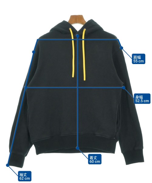 TOKYO DESIGN STUDIO New Balance（トウキョウデザインスタジオニューバランス）パーカー 黒 サイズ:2(M位) メンズ/2200667243040