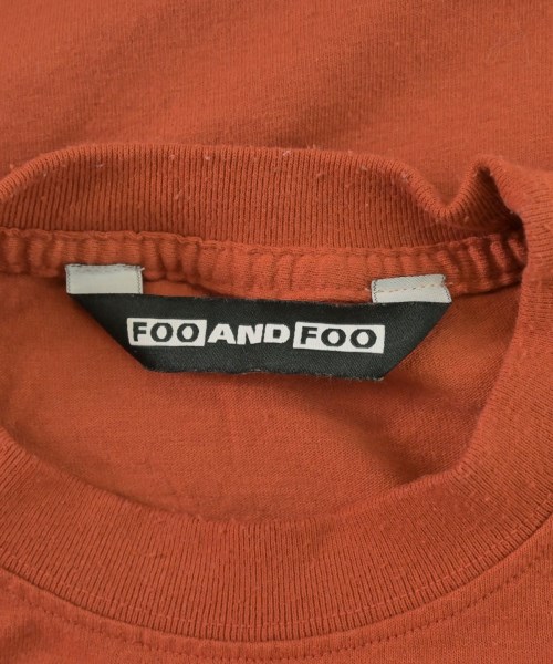 FOO AND FOO（フーアンドフー）Tシャツ・カットソー 茶 サイズ:XL メンズ/2200728723368