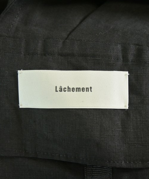 Lachement（ラシュモン）シャツワンピース 黒 サイズ:38(M位) レディース/2200644749152