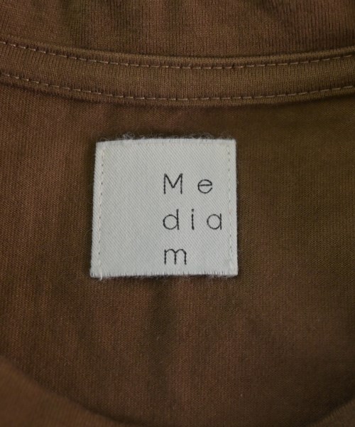 Mediam（ミディアム）Tシャツ・カットソー 茶 サイズ:F レディース/2200619891077
