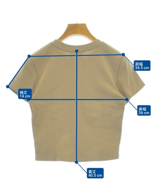 Mediam（ミディアム）Tシャツ・カットソー ベージュ サイズ:F レディース/2200700697069