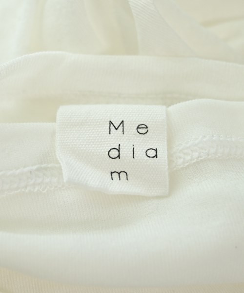 Mediam（ミディアム）Tシャツ・カットソー 白 サイズ:F レディース/2200718005115