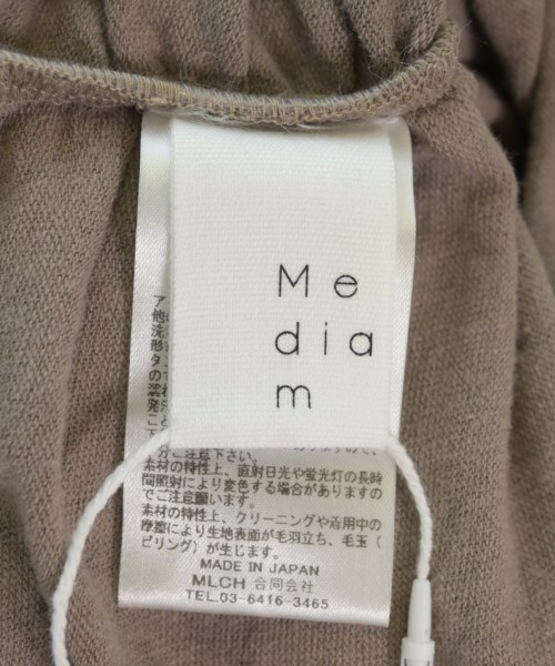 Mediam（ミディアム）Tシャツ・カットソー 茶 サイズ:F レディース/2200705965149
