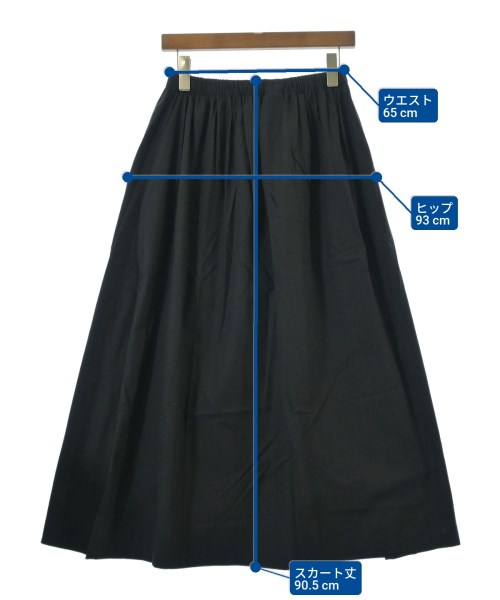 RITA ROW（リタロウ）ロング・マキシ丈スカート 黒 サイズ:S レディース/2200687519071