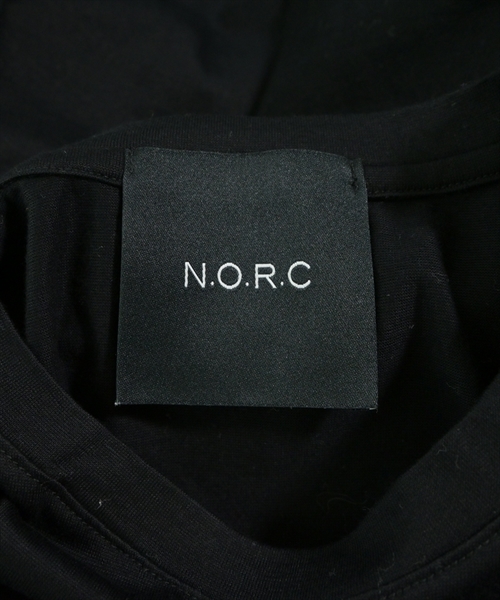 N.O.R.C（ノーク）Tシャツ・カットソー 黒 サイズ:1(S位) レディース/2200613327091