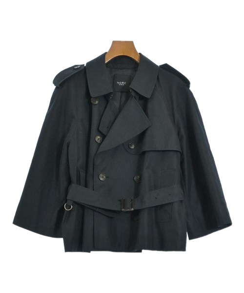 N.O.R.C(ノーク)トレンチコート 紺 サイズ:2(M位)/2200672398049