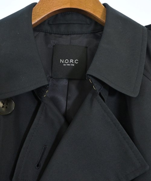 N.O.R.C（ノーク）トレンチコート 紺 サイズ:2(M位) レディース/2200672398049