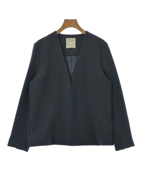 N.O.R.C(ノーク)ノーカラージャケット 紺 サイズ:2(M位)/2200672132018