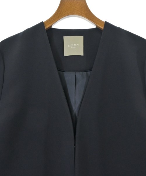 N.O.R.C（ノーク）ノーカラージャケット 紺 サイズ:2(M位) レディース/2200672132018