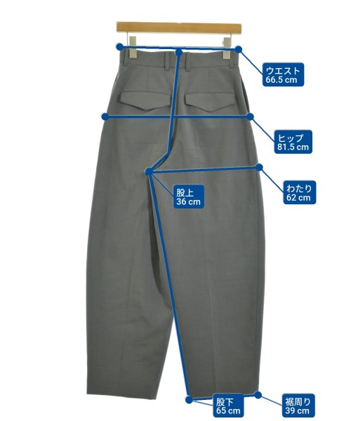 N.O.R.C（ノーク）スラックス グレー サイズ:1(S位) レディース/2200675785020